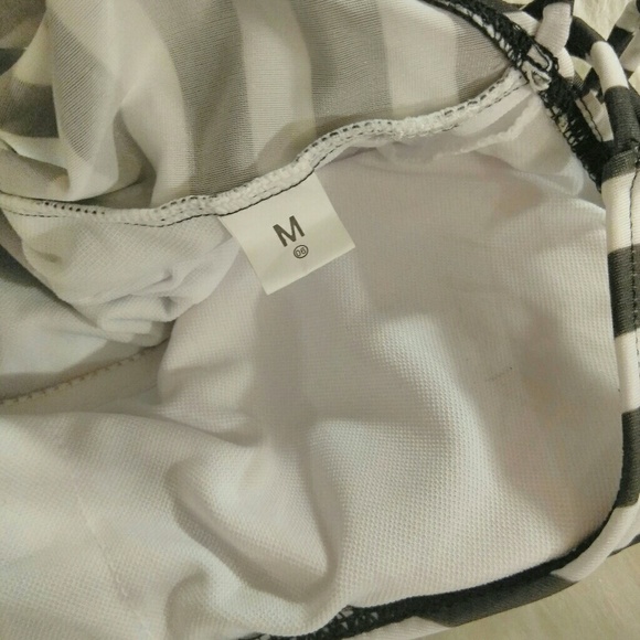 SWIMWEAR | Striped One Piece Swimsuit! - Picture 6 of 6